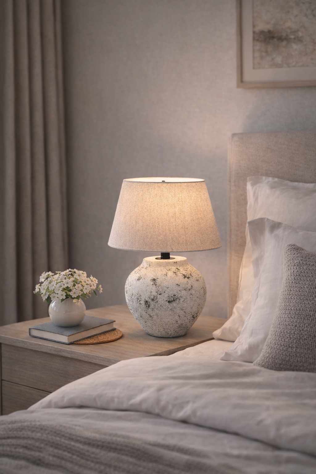 تيبل لامب سكون العاج