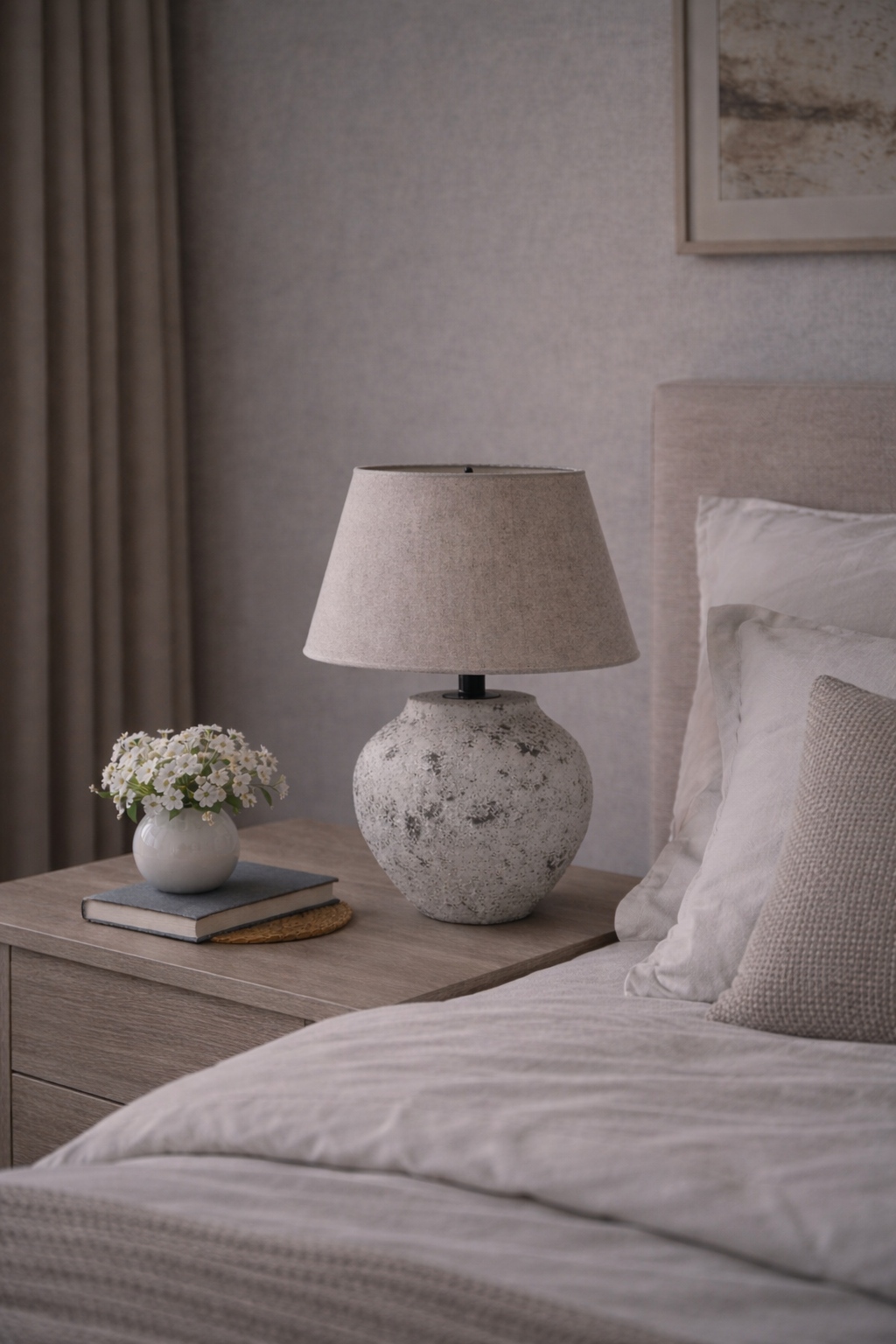 تيبل لامب سكون العاج