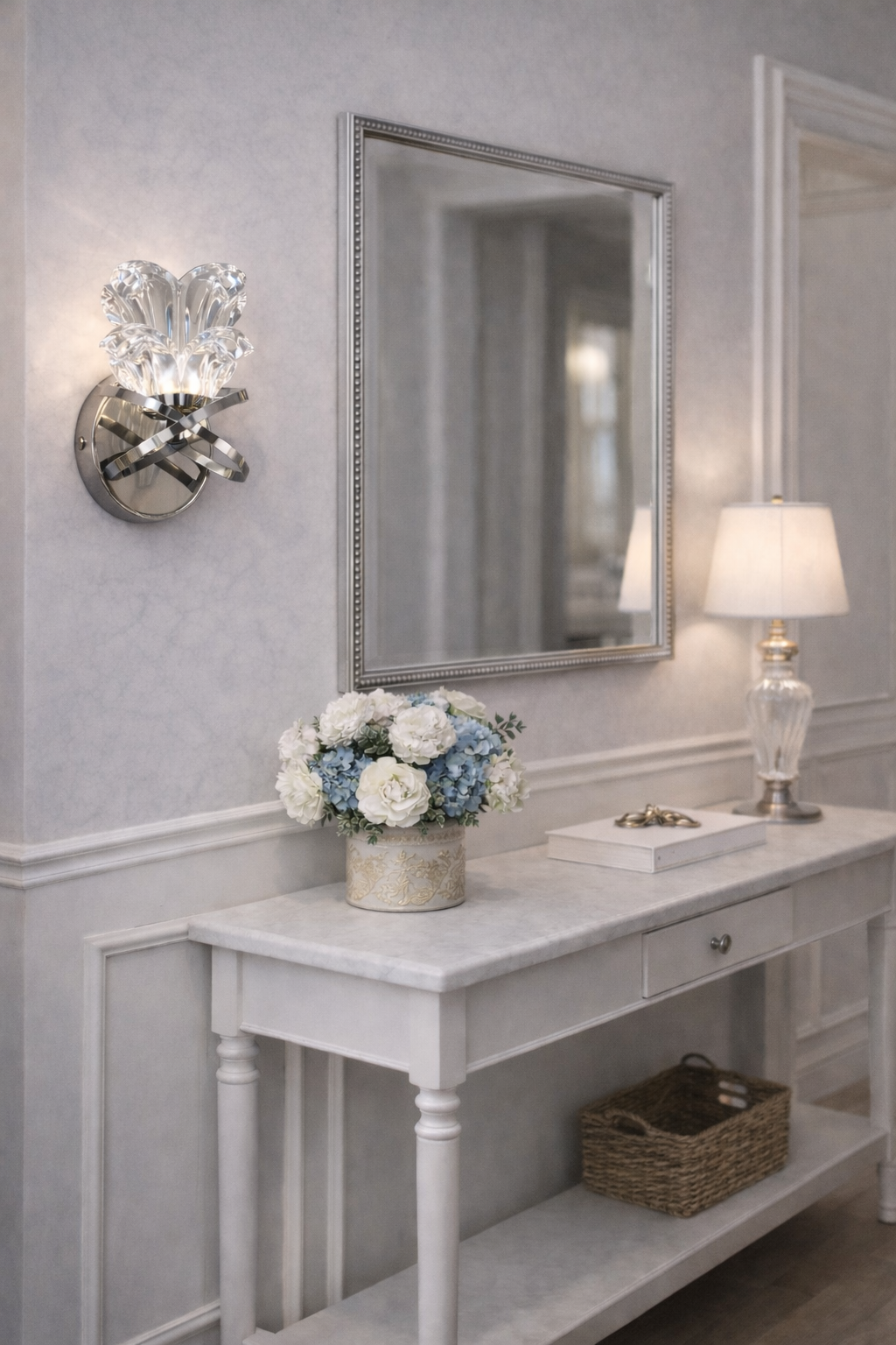 إضاءة جدارية أورييل كريستال