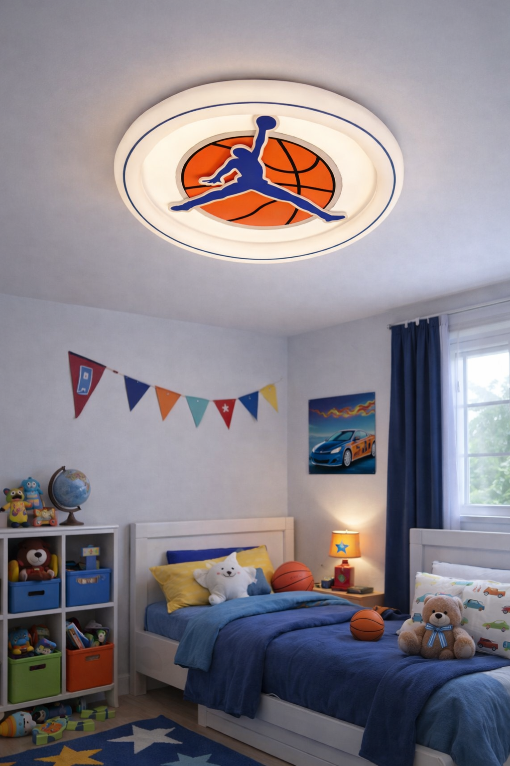 ثريا أطفال سلة