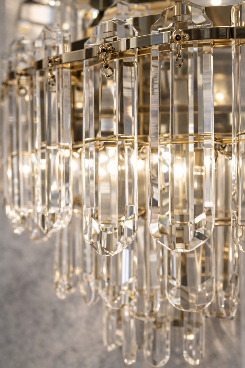 إضاءة جدارية لينير كريستال إيليجانس