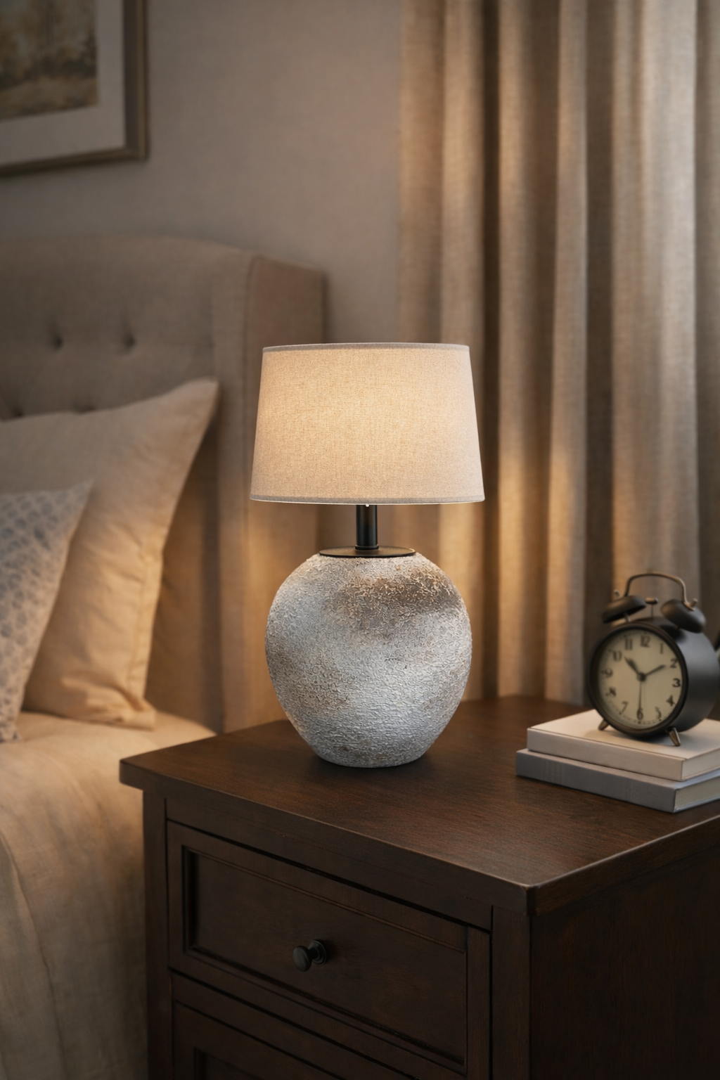 تيبل لامب الحجر العضوي - Wabi Sabi