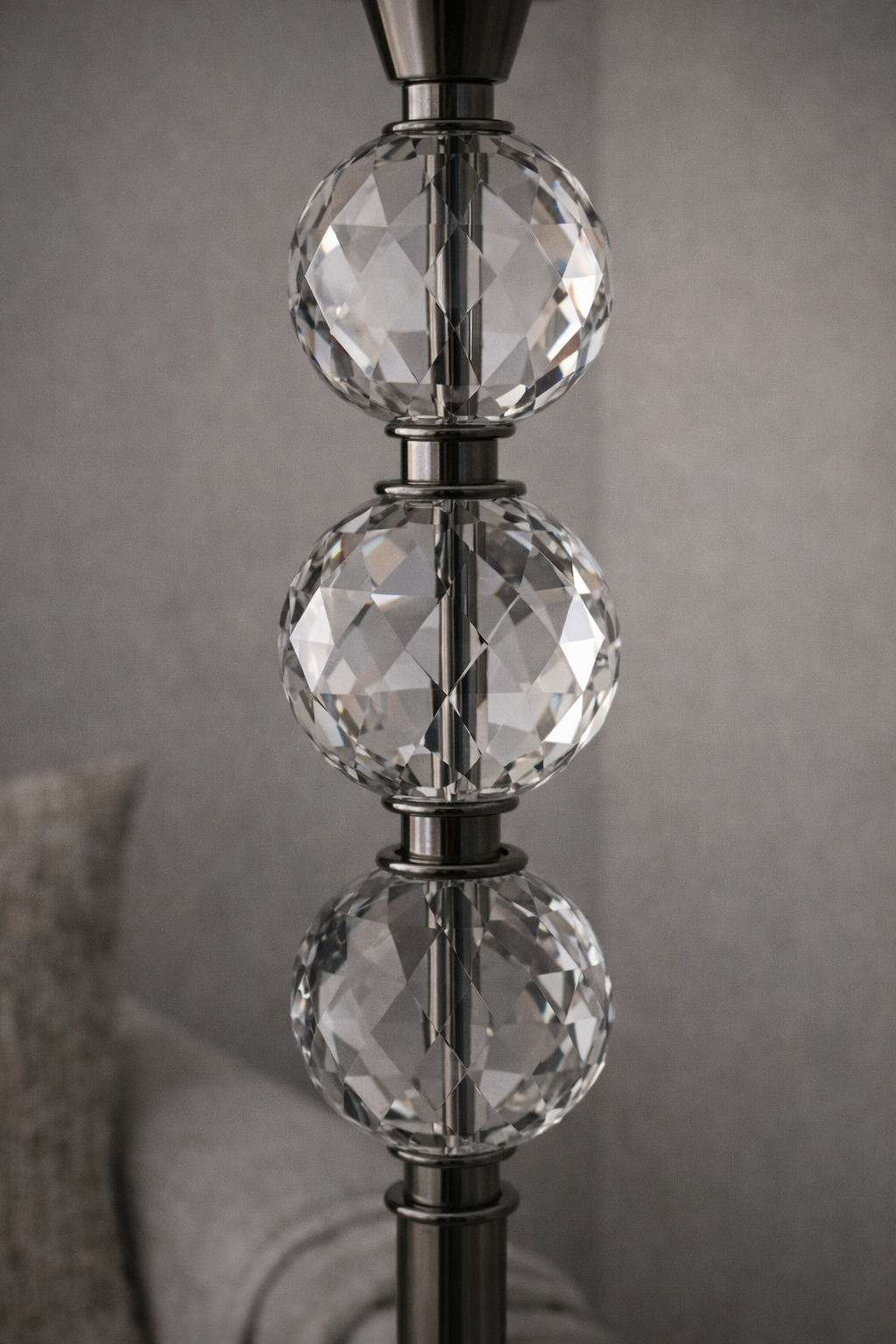 ستاند لامب كريستاليا نوار