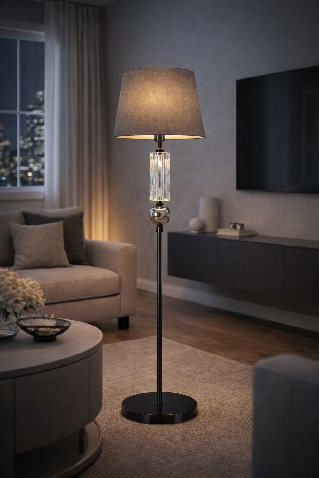 ستاند لامب كريستال أكسيس