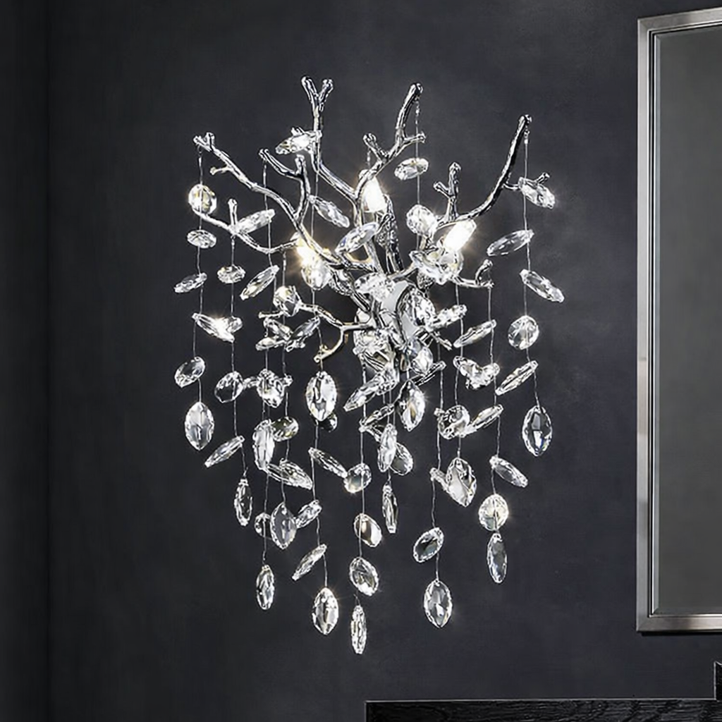 إضاءة جدارية كريستال برانش