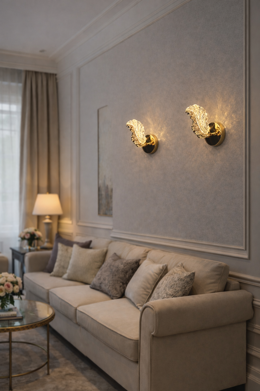 إضاءة جدارية ليف جلو