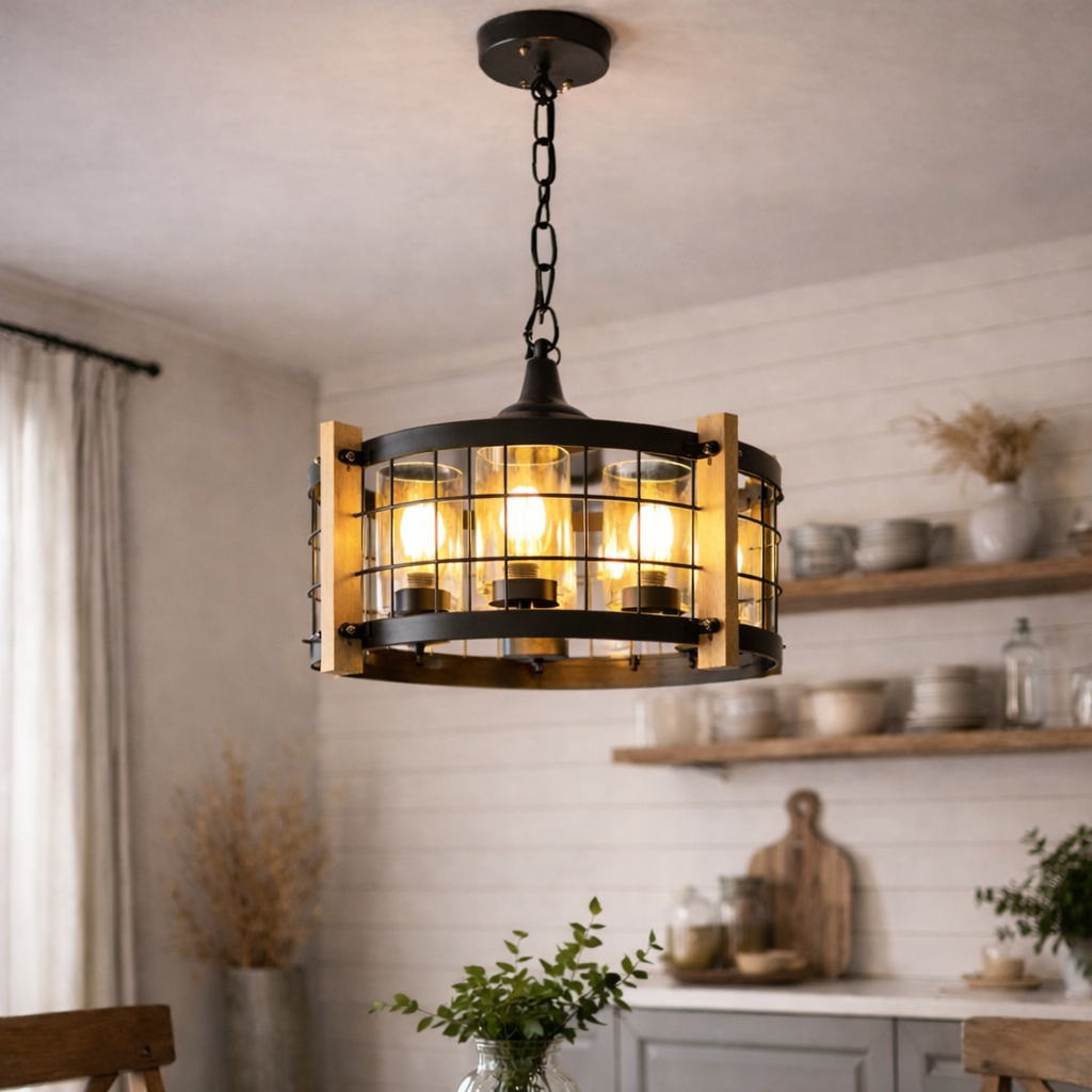 ثريا دائرية فِنتِج كلاسيك