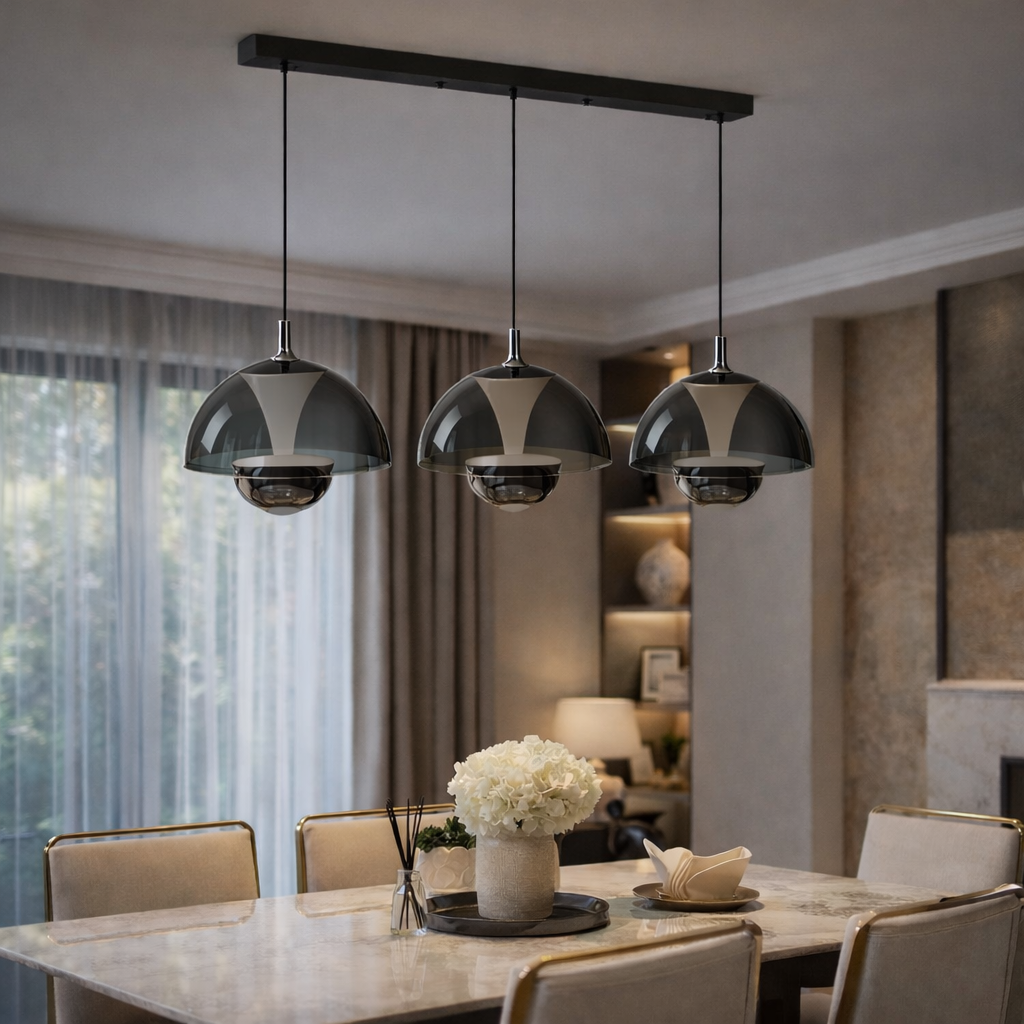 معلقة أرابيلا – ثلاثية الزجاج الدخاني الفاخر