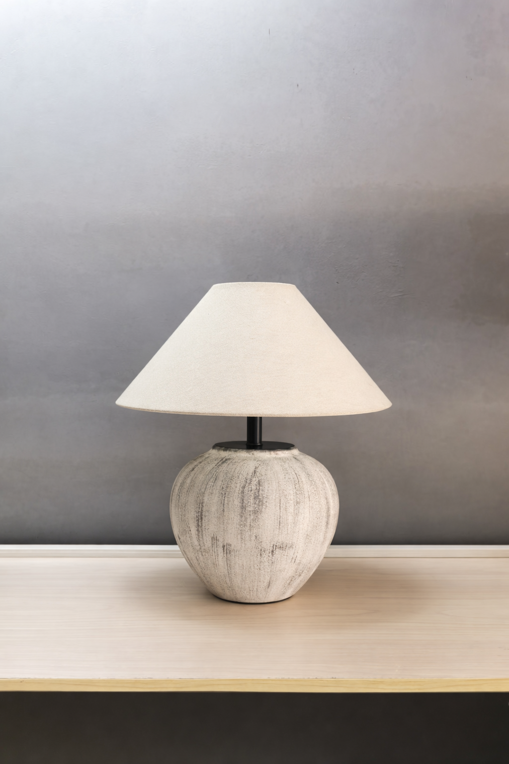 تيبل لامب سكون الحجر -Wabi Sabi
